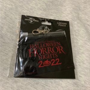 Halloween Horror Nights 2022 lanyard pouch